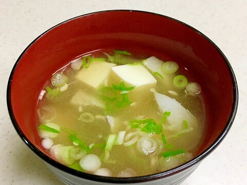 すり身の味噌汁(富山の郷土料理)